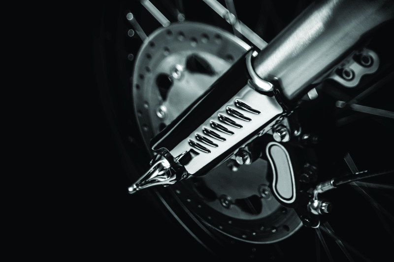 Kuryakyn Lower Leg Deflector Shields 00-13 Touring Chrome - Powersports Haven