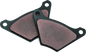Twin Power 72-80 Banana Caliper Sintered Brake Pads Replaces H-D 44135-74 44029-82 44098-77 44032-79 - Powersports Haven