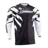 Answer 26 LE Syncron Rizz Vented Jersey Black/White/Cyan - XL