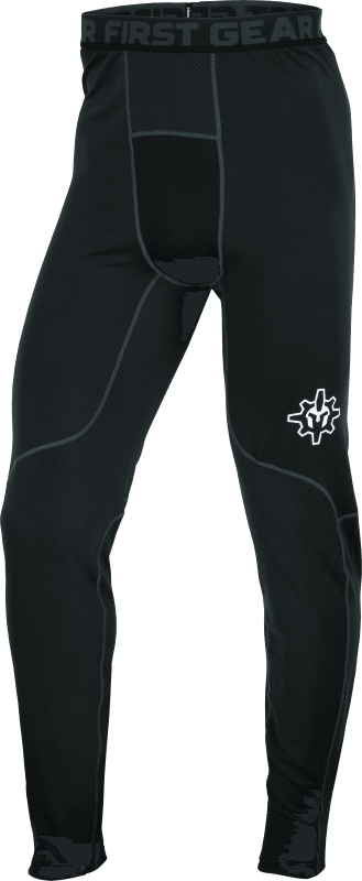 FIRSTGEAR Base Layer Pants Midweight Dark Grey - Medium - Powersports Haven