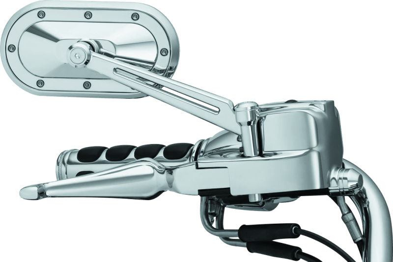 Kuryakyn Heavy Industry Mirrors Chrome - Powersports Haven