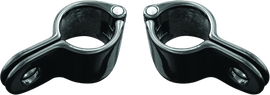 Kuryakyn Magnum Quick Clamp 1inch Gloss Black (Pair) - Powersports Haven