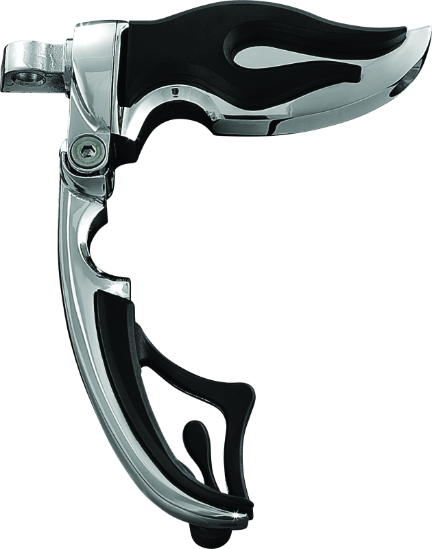 Kuryakyn Flamin Switchblade With Male Mount Adapter Chrome - Powersports Haven