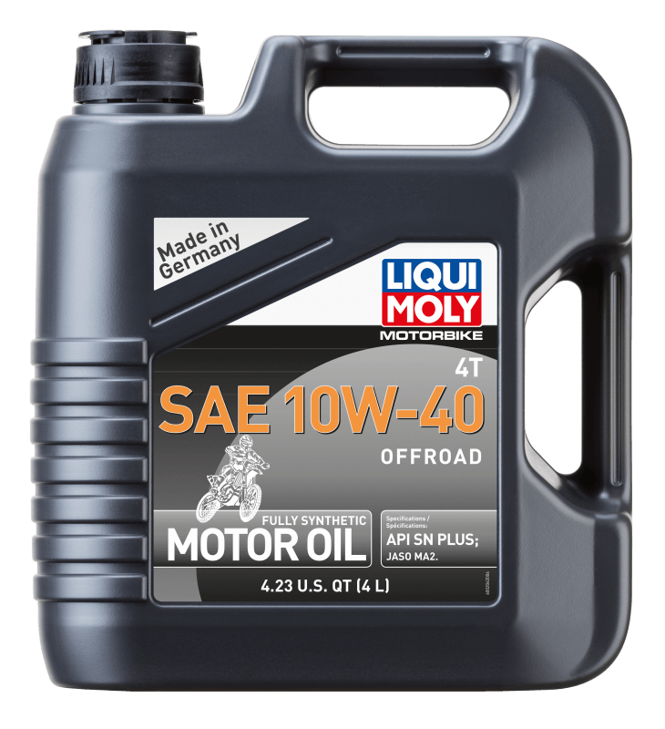 LIQUI MOLY 4L Motorbike 4T 10W40 Offroad - Powersports Haven