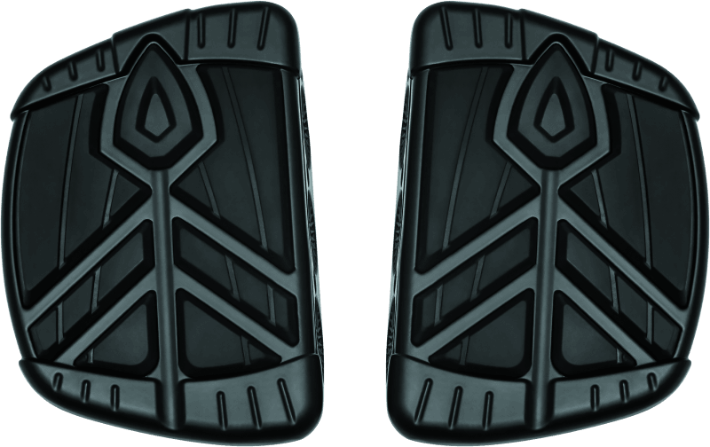 Kuryakyn Spear Mini Boards Without Adapter Satin Black - Powersports Haven