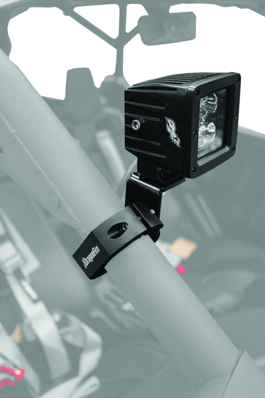 DragonFire Racing Universal Whip Mount - Round Cage - Powersports Haven