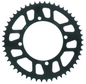 BikeMaster Kawasaki Rear Steel Sprocket 428 52T - Black - Powersports Haven
