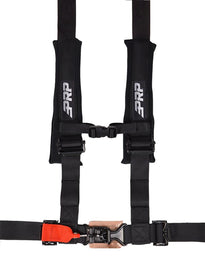 PRP 4.2 Harness with Latch / Link Lap Belt- Black - Powersports Haven