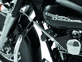 Twin Power 00-08 FLH FLT Satin Steering Damper Kit - Powersports Haven