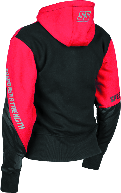 Speed and Strength Cat Outa Hell Hoody Red/Black Womens - XS - Powersports Haven