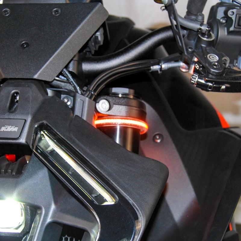 New Rage Cycles 24+ KTM 1390 Super Duke Front Turn Signals - Powersports Haven