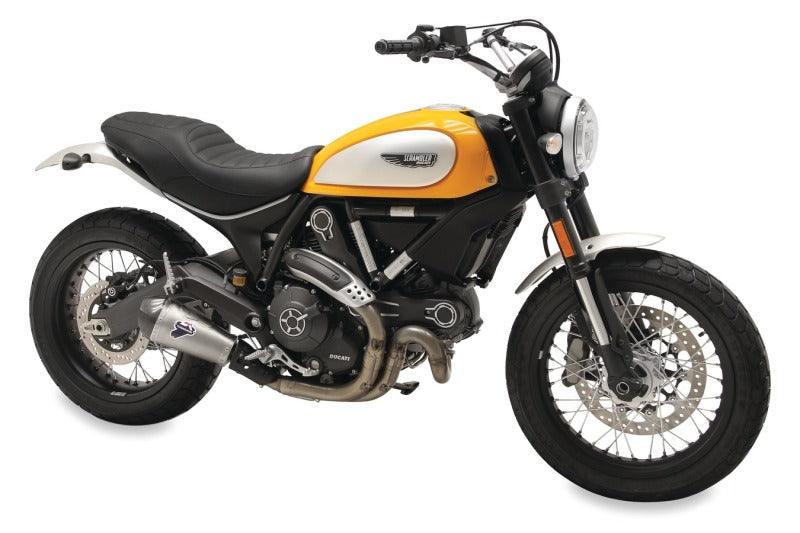 Mustang 15-21 Ducati Scrambler 800 Tripper Fastback 1PC Seat - Black - Powersports Haven