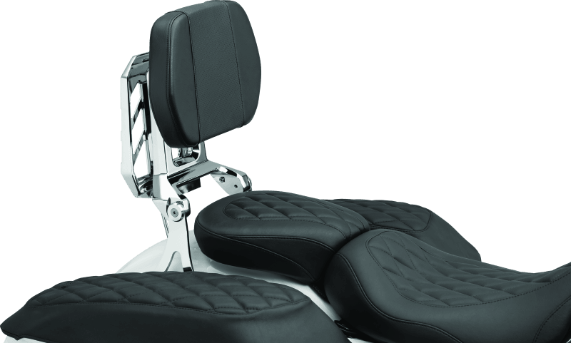 Kuryakyn Neo Driver & Passenger Backrest Chrome - Powersports Haven