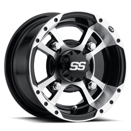 ITP SS 112 10x5 / 4x156 BP / 3+2 Offset Machined Wheel - Powersports Haven
