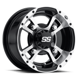 ITP SS 112 10x5 / 4x156 BP / 3+2 Offset Machined Wheel