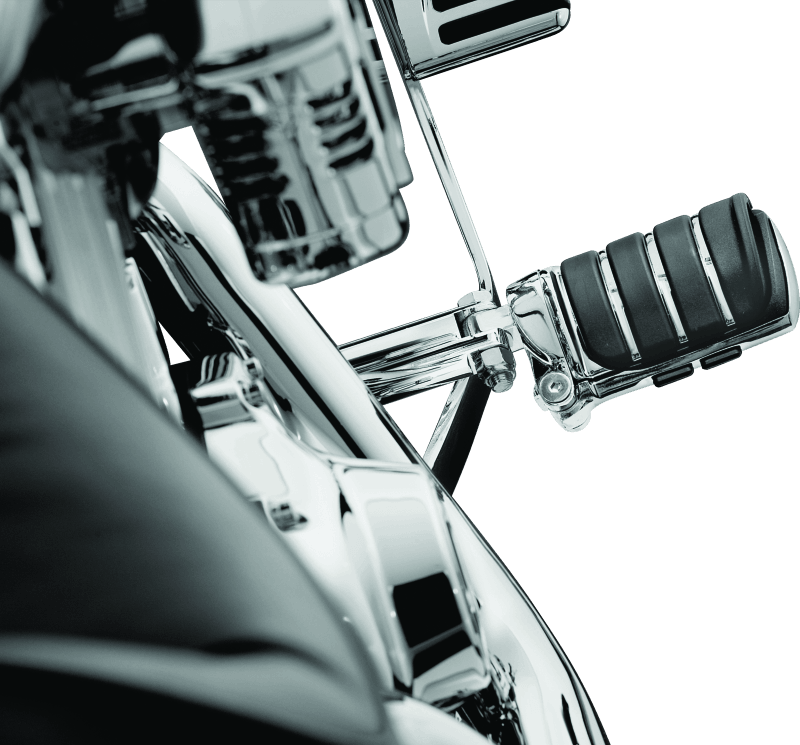 Kuryakyn Switchblade Pegs With Male Mount Adapter Chrome - Powersports Haven