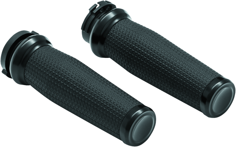 Kuryakyn Thresher Grips Dual Cable Black - Powersports Haven