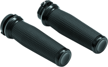 Load image into Gallery viewer, Kuryakyn Thresher Grips Dual Cable Black - Powersports Haven
