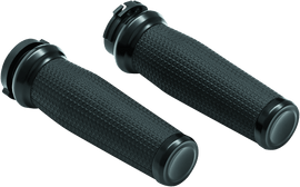 Kuryakyn Thresher Grips Dual Cable Black - Powersports Haven