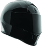 Speed Helmet and Strength SS900 Solid Speed Helmet Gloss Black - 2XL - Powersports Haven