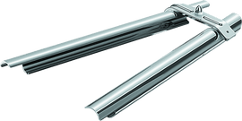 Kuryakyn Downtube Covers 00-06 Softail Chrome - Powersports Haven