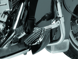 Kuryakyn Tour-Tech Cruise 6in Mount Arm With ISO Wing Pegs 1-1/4in Clamp Chrome - Powersports Haven