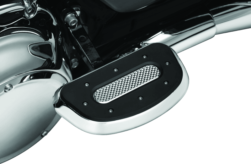 Kuryakyn Heavy Industry Passenger Floorboards Touring Models Chrome - Powersports Haven