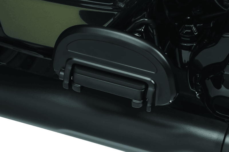 Kuryakyn Heavy Industry Passenger Floorboard Without Adapter Black - Powersports Haven