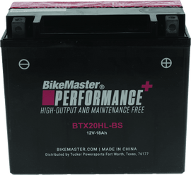 BikeMaster BTX20HL-BS Battery - Powersports Haven