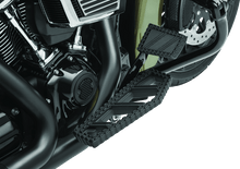 Load image into Gallery viewer, Kuryakyn Riot Brake Pedal Pad FL Models Satin Black - Powersports Haven