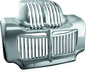 Kuryakyn Oil Cooler Cover 11-16 Touring Chrome - Powersports Haven
