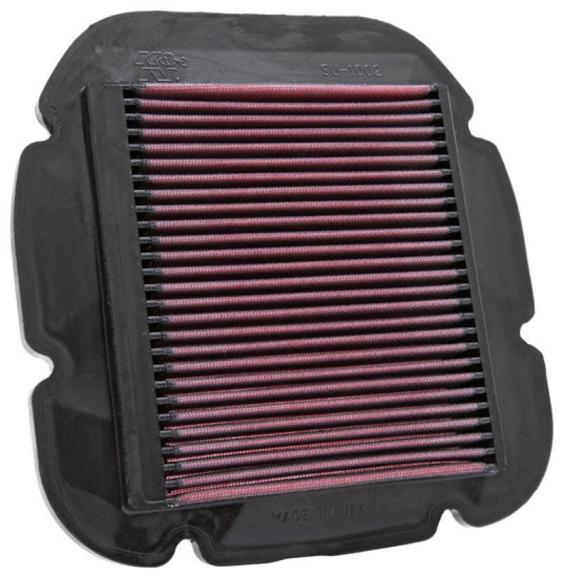 K&N 02-10 Suzuki DL 1000 V-Strom/04-12 DL650 V-Strom / 04-05 Kawasaki KLV1000 Replacement Air Filter - Powersports Haven