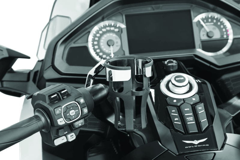 Kuryakyn Reflex Drink Handlebar Honda Goldwing DCT Left Side Mount Chrome - Powersports Haven