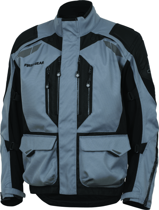 FIRSTGEAR Kathmandu Jacket 2.0 Grey/Black - Extra Large Tall - Powersports Haven