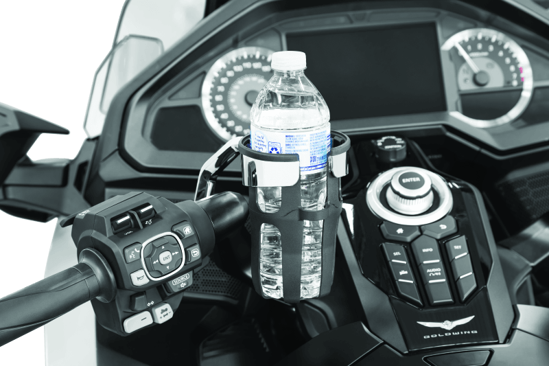 Kuryakyn Reflex Drink Handlebar Honda Goldwing DCT Left Side Mount Chrome - Powersports Haven