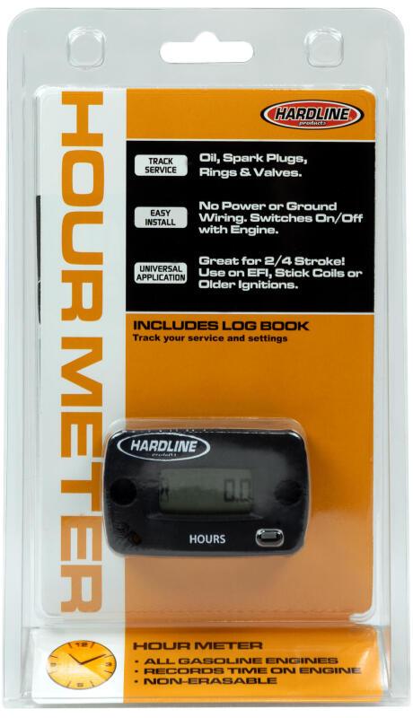 Hardline Hour Meter Vibration Activated - Powersports Haven