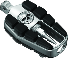 Load image into Gallery viewer, Kuryakyn Zombie Pegs With Male Mount Chrome - Powersports Haven