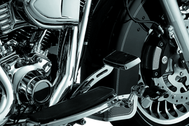 Kuryakyn Extended Brake Pedal Girder 08-13 Touring Chrome - Powersports Haven