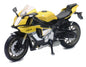 New Ray Toys Yamaha YZF-R1 Street Bike (Yellow)/ 1:12 - Powersports Haven