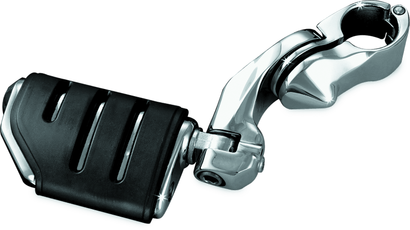 Kuryakyn Tour Tech Trident Dually 4in Back Arm With 1-1/4in Clamps Chrome - Powersports Haven
