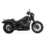 Vance & Hines 2025 Narrow Tire Softail Supersport Slip-On - Black