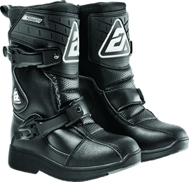 Answer Peewee Boot Black Youth Size - 13 - Powersports Haven