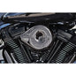 S&S Cycle 17-23 M8 Models Lava Chrome Stealth Teardrop Air Cleaner Kit - Powersports Haven
