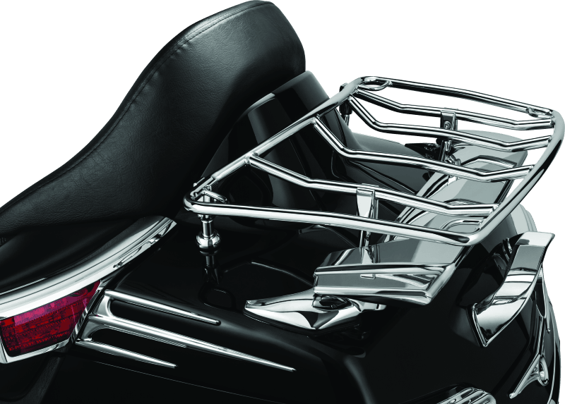 Kuryakyn Multi-Rack Adjustable Trunk Luggage Rack Chrome - Powersports Haven