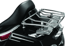 Load image into Gallery viewer, Kuryakyn Multi-Rack Adjustable Trunk Luggage Rack Chrome - Powersports Haven