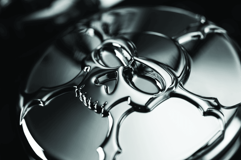 Kuryakyn Zombie Gas Cap Vented Chrome - Powersports Haven