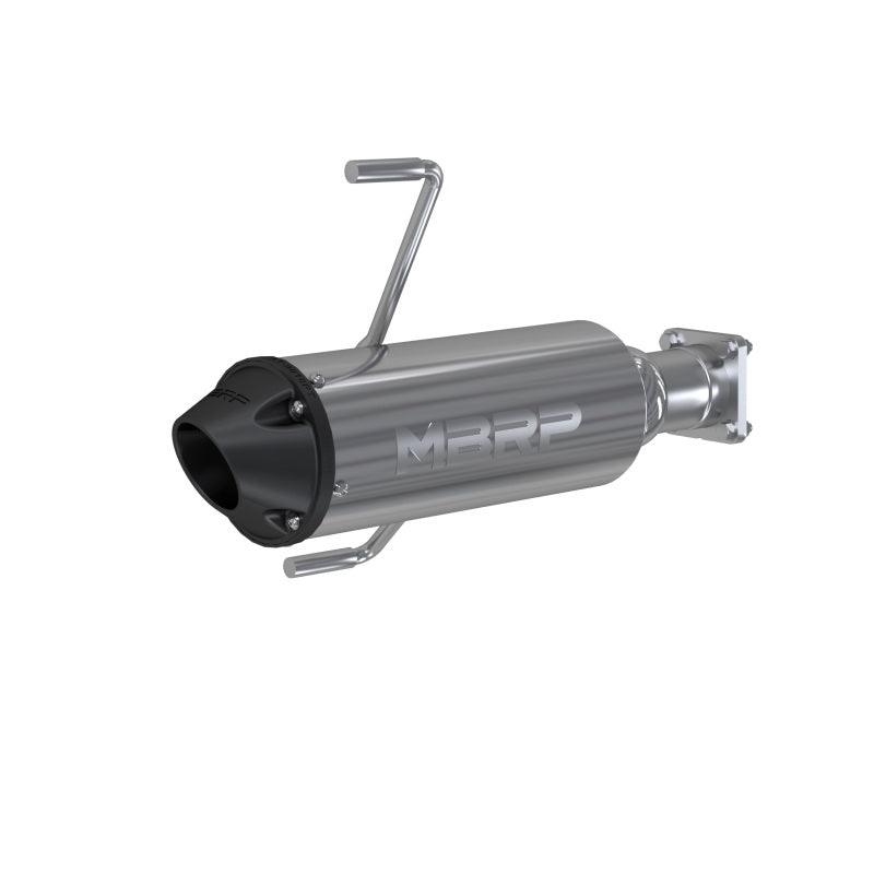 MBRP 2020-2022 Kawasaki Teryx KRX 1000 Single Slip-On Perf. Series Exhaust - Powersports Haven