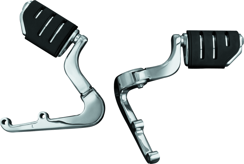 Kuryakyn Passenger Cruise Pegs 01-17 Honda GL1800 Chrome - Powersports Haven