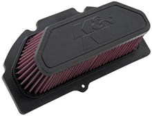 Load image into Gallery viewer, K&amp;N 09-11 Suzuki GSXR 1000 Replacement Air Filter 11.063in L x 5.688in W x 3.375in H - Powersports Haven