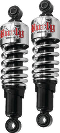 Burly Brand FLH Shocks - Chrome - Powersports Haven